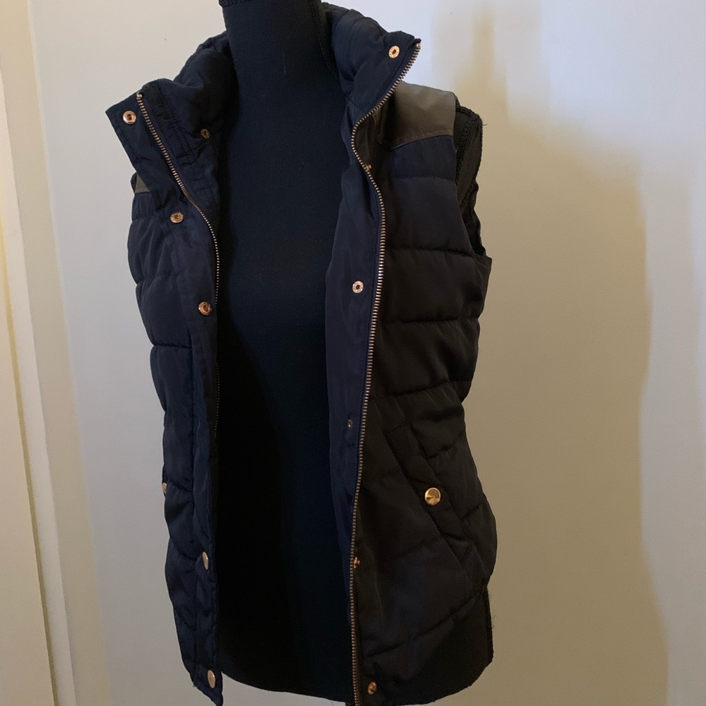 Navy vest